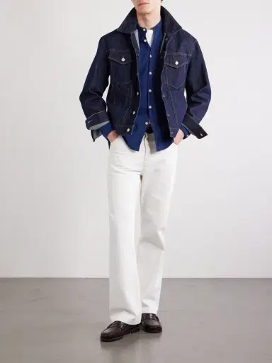 Oliver Spencer Kildale Grandad-Collar Cotton Shirt - Men | Thumbnail 2