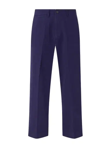 Beams Plus Straight-Leg Herringbone Cotton Trousers - Men | Thumbnail 1