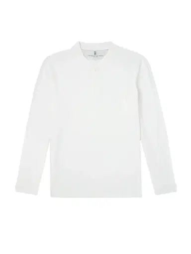 Brunello Cucinelli Linen and Cotton-Blend Henley T-Shirt - Men | Thumbnail 1 Brunello Cucinelli Linen and Cotton-Blend Henley T-Shirt - Men | Thumbnail 1
