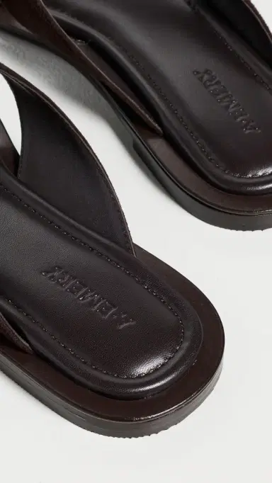 A Emery A. EMERY Viola Sandals Blackberry Suede | Thumbnail 4 A Emery A. EMERY Viola Sandals Blackberry Suede | Thumbnail 4