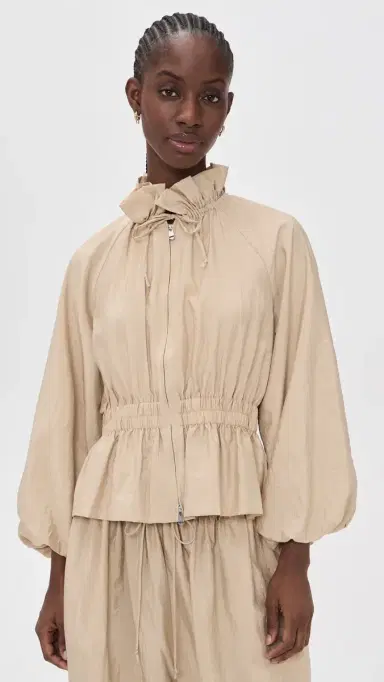 Cinq à Sept Deana Jacket Khaki | Thumbnail 2
