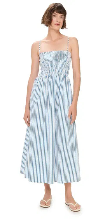 Pistola Bianca Dress Blue White Stripe | Thumbnail 1 Pistola Bianca Dress Blue White Stripe | Thumbnail 1