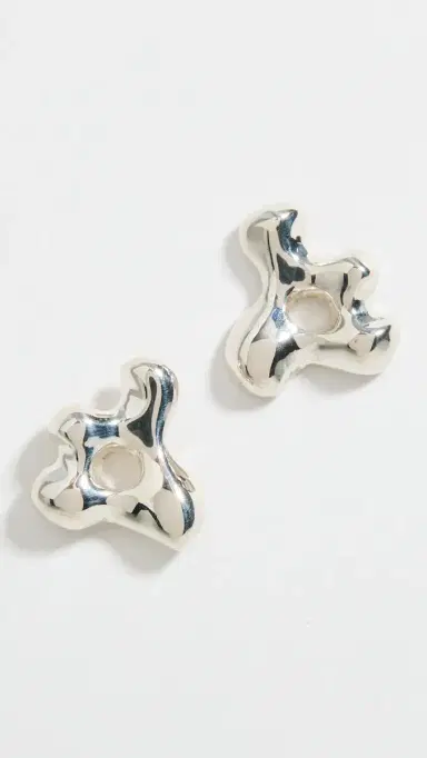 AGMES Simone Studs Sterling Silver One Size | Thumbnail 2