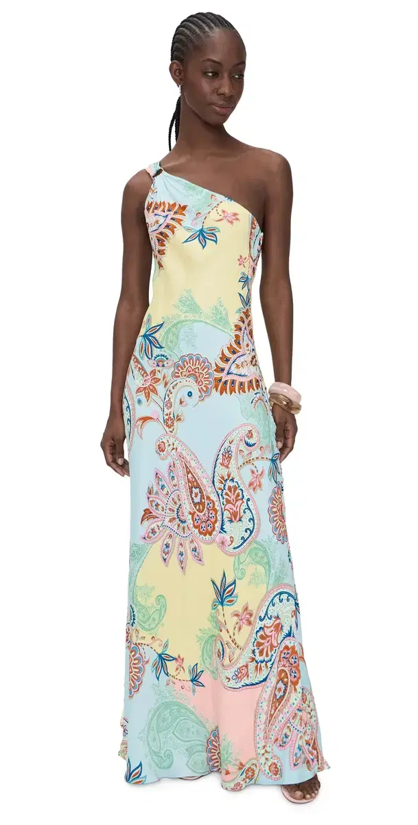 One houlder ash Dress Multi
