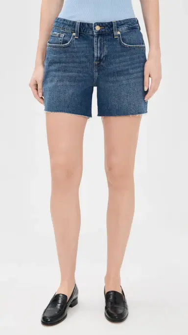 7 For All Mankind Monroe Long Shorts Explorer | Thumbnail 2