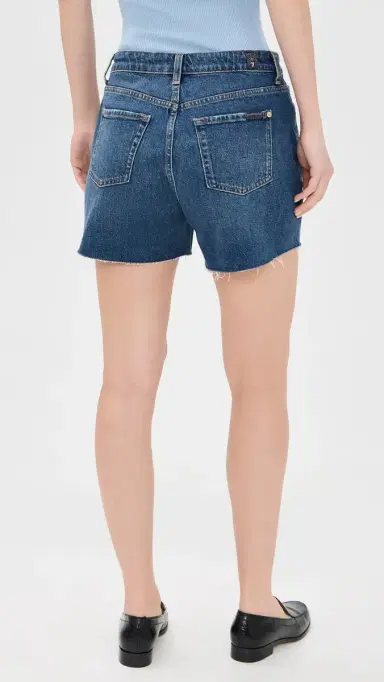 7 For All Mankind Monroe Long Shorts Explorer | Thumbnail 3