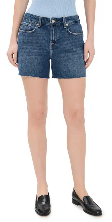 7 For All Mankind Monroe Long Shorts Explorer | Thumbnail 1