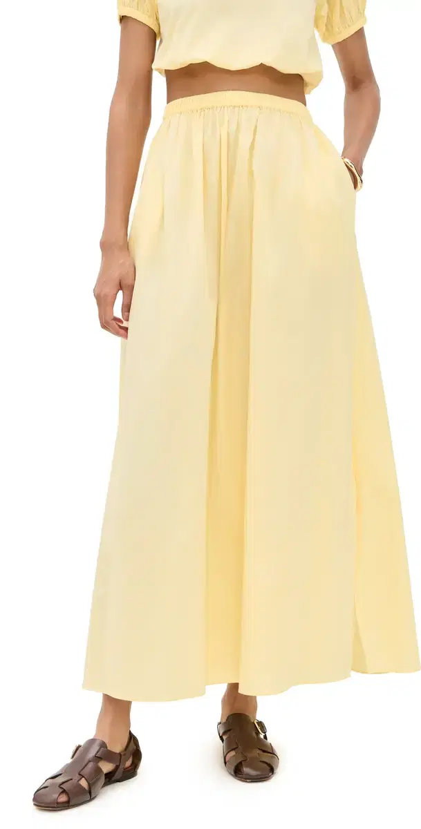 axi Skirt Butter Yellow