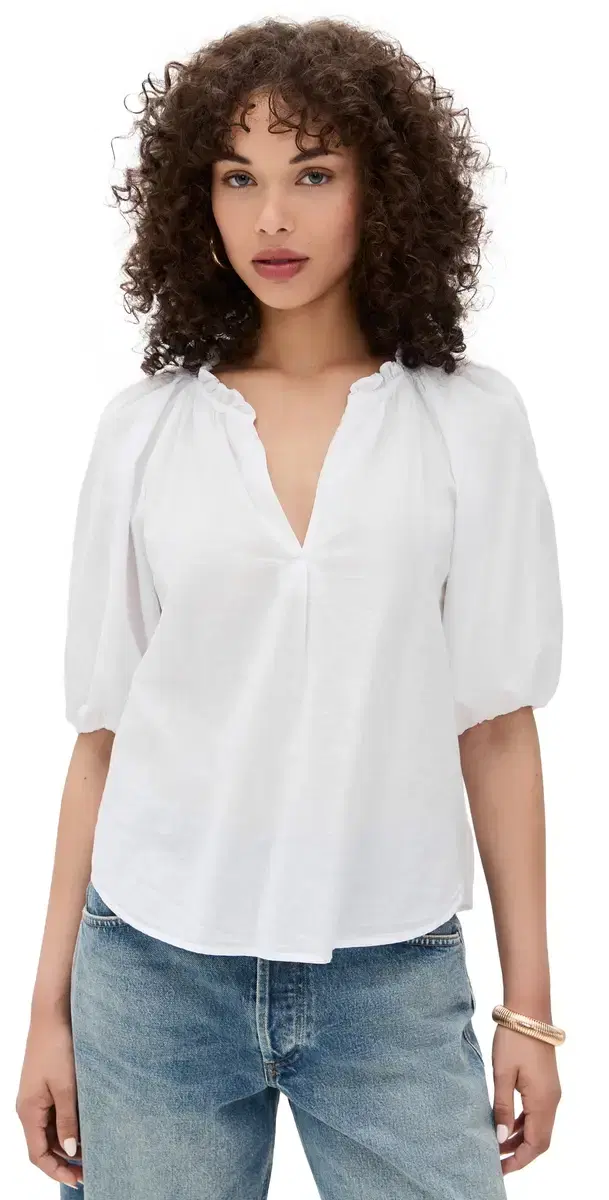 Jules Top White