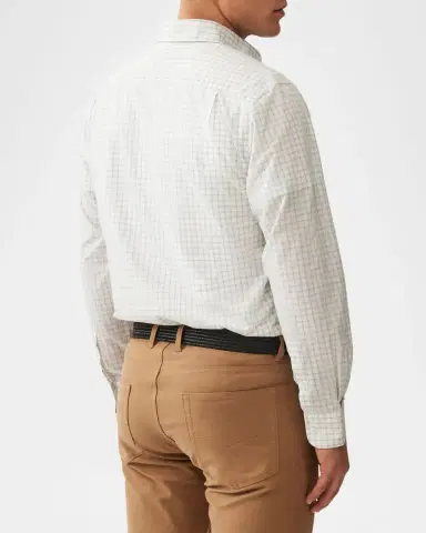 Rodd & Gunn Men's Three Streams Poplin Check Sport Shirt | Thumbnail 3 Rodd & Gunn Men's Three Streams Poplin Check Sport Shirt | Thumbnail 3
