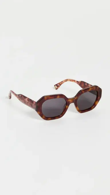 Jimmy Fairly Portofino Sunglasses Brown One Size | Thumbnail 4