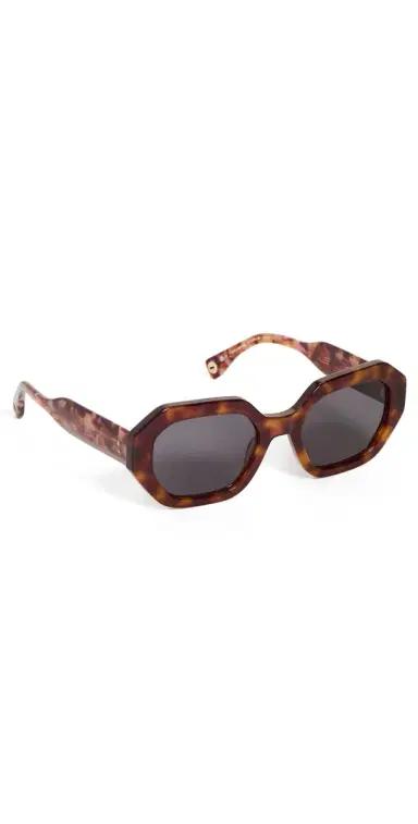 Jimmy Fairly Portofino Sunglasses Brown One Size | Thumbnail 1