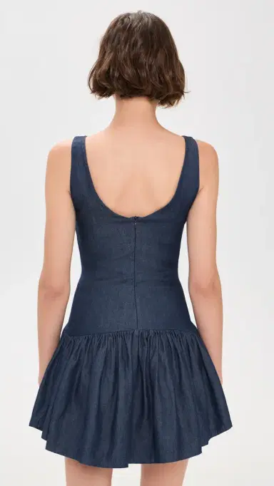 Peixoto Addison Mini Dress Blue Denim | Thumbnail 3