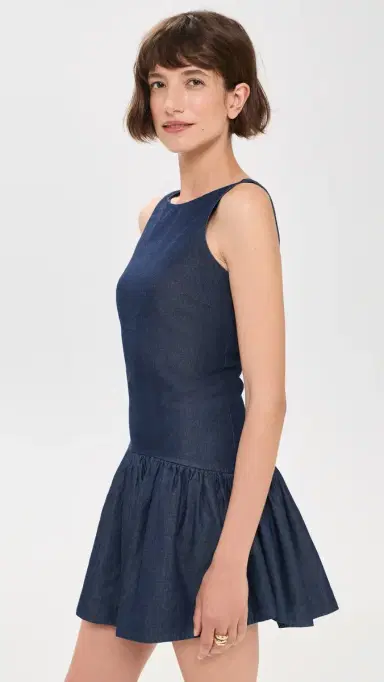 Peixoto Addison Mini Dress Blue Denim | Thumbnail 4