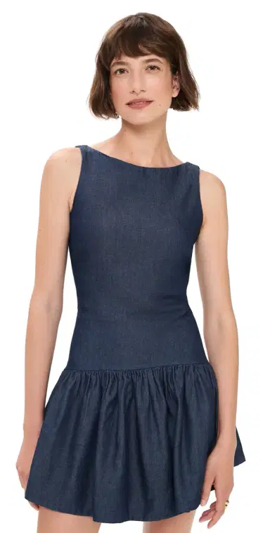 Peixoto Addison Mini Dress Blue Denim | Thumbnail 1