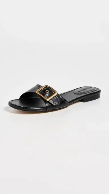 Coach Margot Flat Sandals Black 8.5 | Thumbnail 5 Coach Margot Flat Sandals Black 8.5 | Thumbnail 5