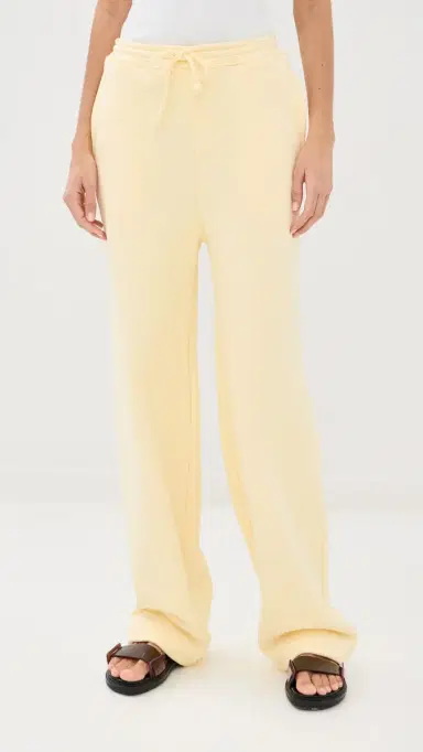 The Elder Statesman Unisex Coast Sweatpants Butter | Thumbnail 3