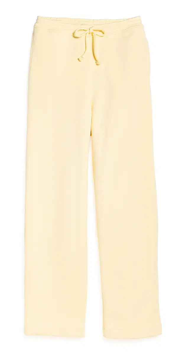 The Elder Statesman Unisex Coast weatpants Butter