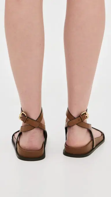 A Emery A. EMERY Jalen Slim Sandals Cognac | Thumbnail 4 A Emery A. EMERY Jalen Slim Sandals Cognac | Thumbnail 4