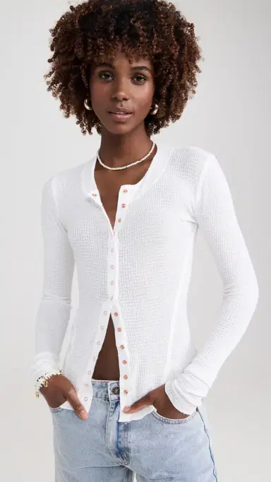 Free People Going Places Cardi Ivory S | Thumbnail 2 Free People Going Places Cardi Ivory S | Thumbnail 2