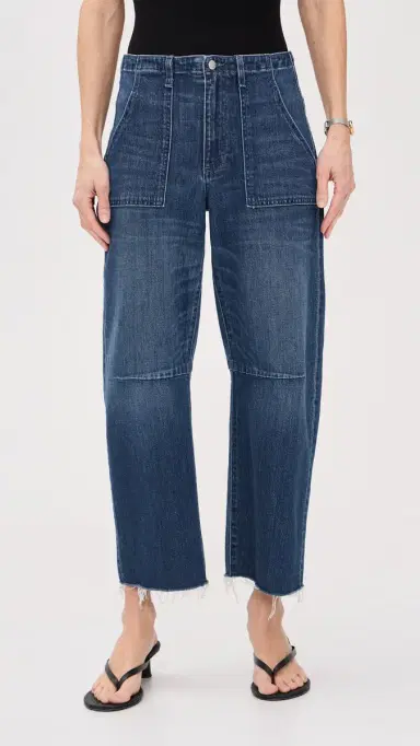 Le Jean Petite Utility Jeans London Calling 28 | Thumbnail 2 Le Jean Petite Utility Jeans London Calling 28 | Thumbnail 2