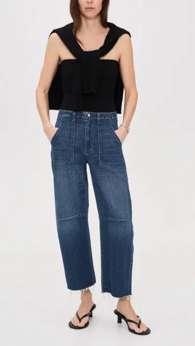 Le Jean Petite Utility Jeans London Calling 28 | Thumbnail 5 Le Jean Petite Utility Jeans London Calling 28 | Thumbnail 5