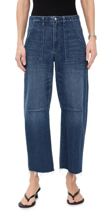 Le Jean Petite Utility Jeans London Calling 28 | Thumbnail 1 Le Jean Petite Utility Jeans London Calling 28 | Thumbnail 1