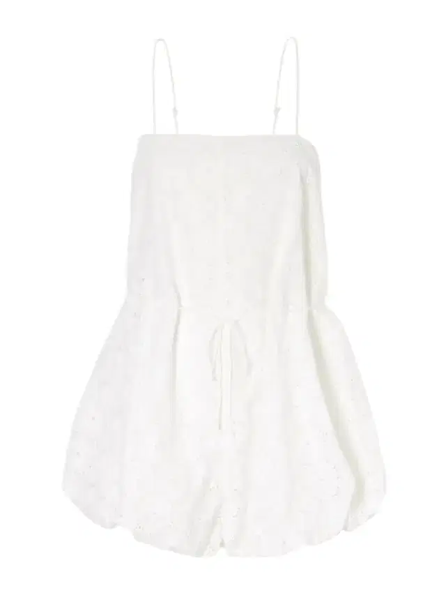Faithfull Rosella Belted Broderie Anglaise Playsuit