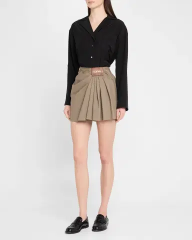 Loewe Draped Mini Skirt | Thumbnail 2 Loewe Draped Mini Skirt | Thumbnail 2