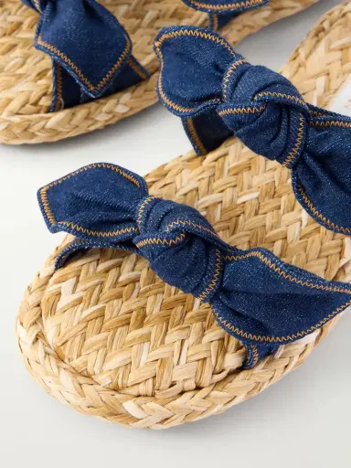 Zimmermann Carousel Denim Slides | Thumbnail 5
