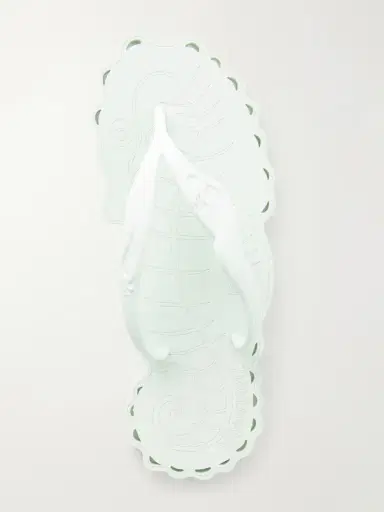 Zimmermann Seafoam Rubber Thong Sandals | Thumbnail 6 Zimmermann Seafoam Rubber Thong Sandals | Thumbnail 6
