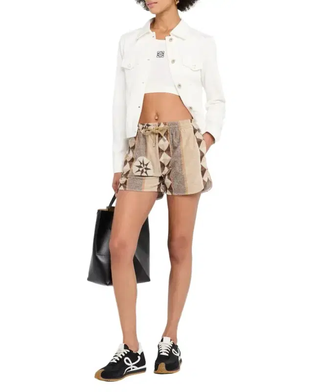 Geo Toweling Pull-On Shorts