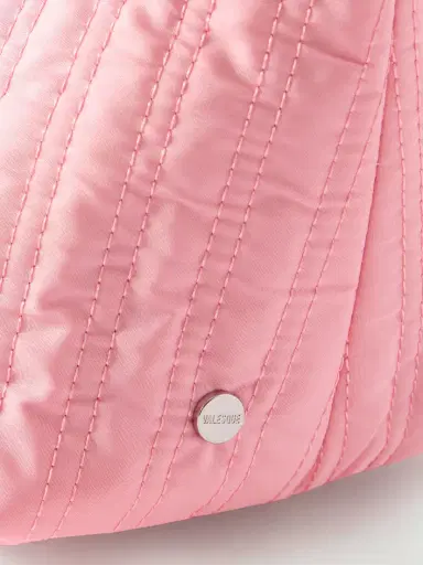 Valesque Corset Leather-trimmed Quilted Shell Shoulder Bag | Thumbnail 5 Valesque Corset Leather-trimmed Quilted Shell Shoulder Bag | Thumbnail 5