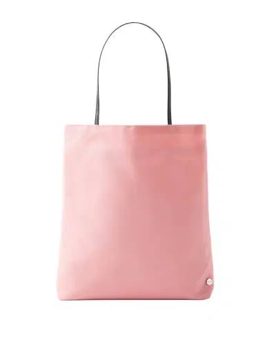 Valesque Thea Leather-trimmed Satin-shell Tote Bag | Thumbnail 1 Valesque Thea Leather-trimmed Satin-shell Tote Bag | Thumbnail 1