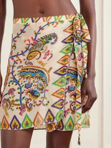 Etro Printed Voile Coverup | Thumbnail 4 Etro Printed Voile Coverup | Thumbnail 4