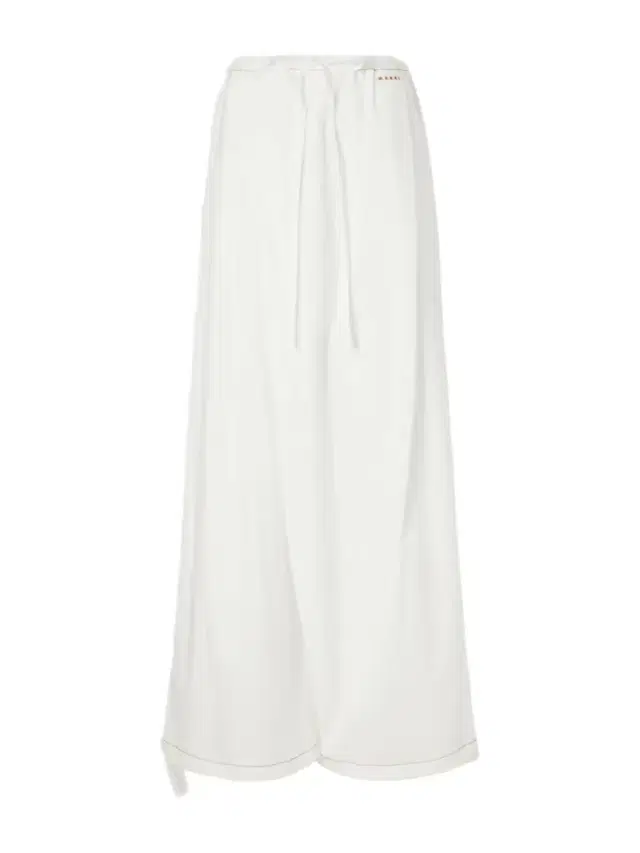 Pleated Cotton-poplin Mid-rise Wide-leg Pants