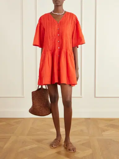 Sea Alberte Cotton Mini Dress | Thumbnail 2
