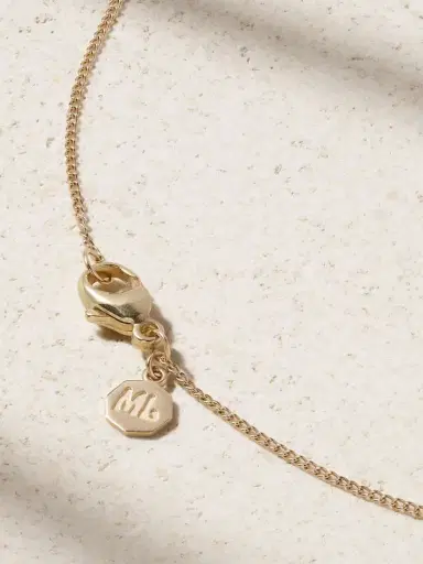 Marlo Laz Wee Porte Bonheur + Mini Per Chi Sogna 14-karat Gold Diamond Necklace | Thumbnail 3 Marlo Laz Wee Porte Bonheur + Mini Per Chi Sogna 14-karat Gold Diamond Necklace | Thumbnail 3