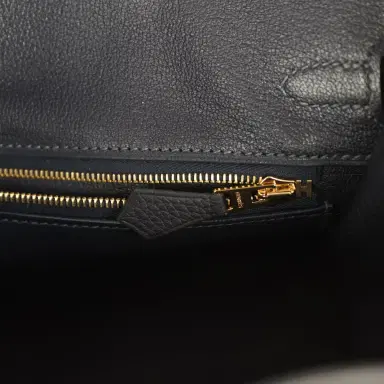 HERMÈS Hermes Birkin 25 Caban Togo Gold Hardware | Thumbnail 9