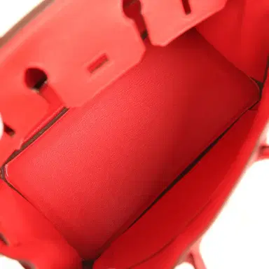 HERMÈS Hermes Birkin 25 Rouge de Coeur Togo Palladium Hardware | Thumbnail 8 HERMÈS Hermes Birkin 25 Rouge de Coeur Togo Palladium Hardware | Thumbnail 8