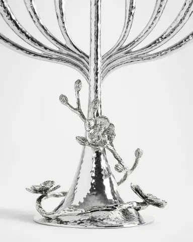 Michael Aram White Orchid Menorah | Thumbnail 2 Michael Aram White Orchid Menorah | Thumbnail 2