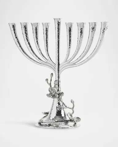 Michael Aram White Orchid Menorah | Thumbnail 3 Michael Aram White Orchid Menorah | Thumbnail 3