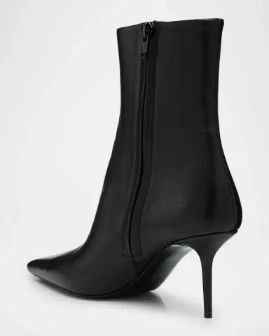 Saint Laurent 75mm Ashley Leather Booties | Thumbnail 2 Saint Laurent 75mm Ashley Leather Booties | Thumbnail 2