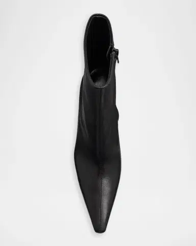 Saint Laurent 75mm Ashley Leather Booties | Thumbnail 4 Saint Laurent 75mm Ashley Leather Booties | Thumbnail 4