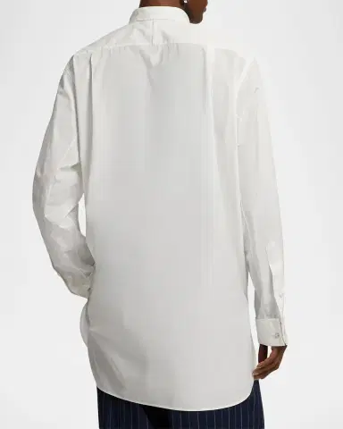 Ralph Lauren Collection Kirstin Cotton Broadcloth Shirt | Thumbnail 2