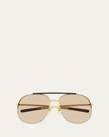 Gucci 61mm Metal Aviator Sunglasses | Thumbnail 3 Gucci 61mm Metal Aviator Sunglasses | Thumbnail 3