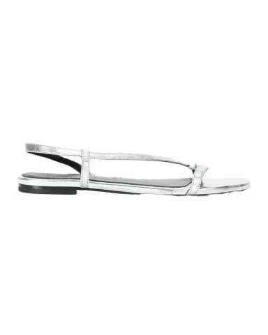 Staud Louden Metallic Leather Sandals | Thumbnail 1