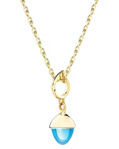 Tamara Comolli 18K Gold Swiss Blue Topaz Mikado Bouquet Pendant | Thumbnail 1 Tamara Comolli 18K Gold Swiss Blue Topaz Mikado Bouquet Pendant | Thumbnail 1
