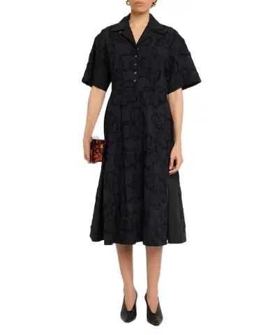 3.1 Phillip Lim Floral Embroidered Midi Shirtdress | Thumbnail 1