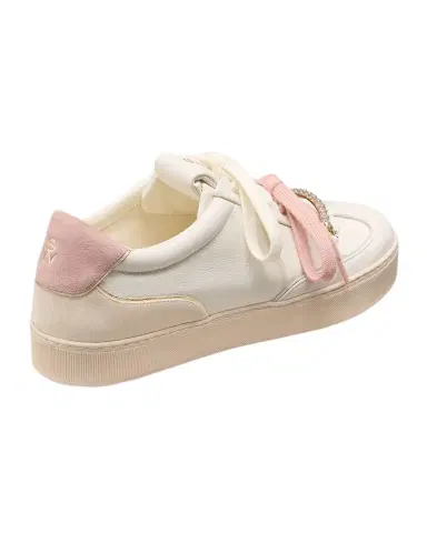 Stuart Weitzman Colton Embellished Leather Sneakers | Thumbnail 1 Stuart Weitzman Colton Embellished Leather Sneakers | Thumbnail 1
